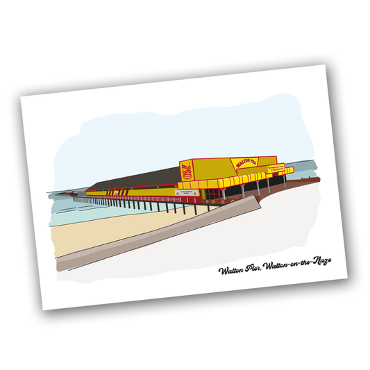 Walton Pier art print (Walton Landmarks)