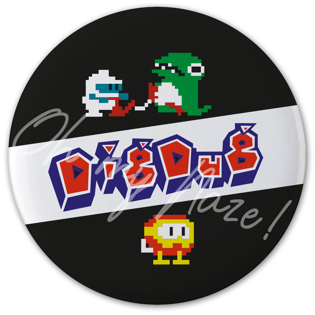 Dig Dug badge