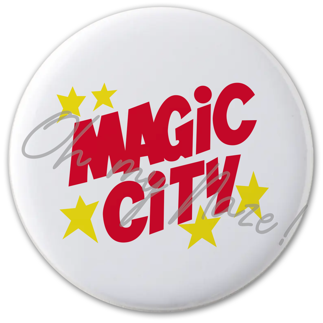 Magic City logo fridge magnet