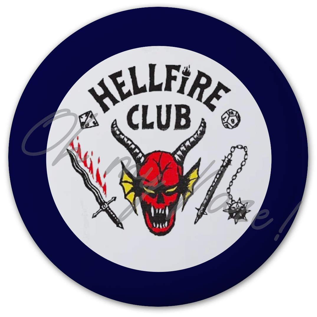 The Hellfire Club badge (Hawkins Collection)