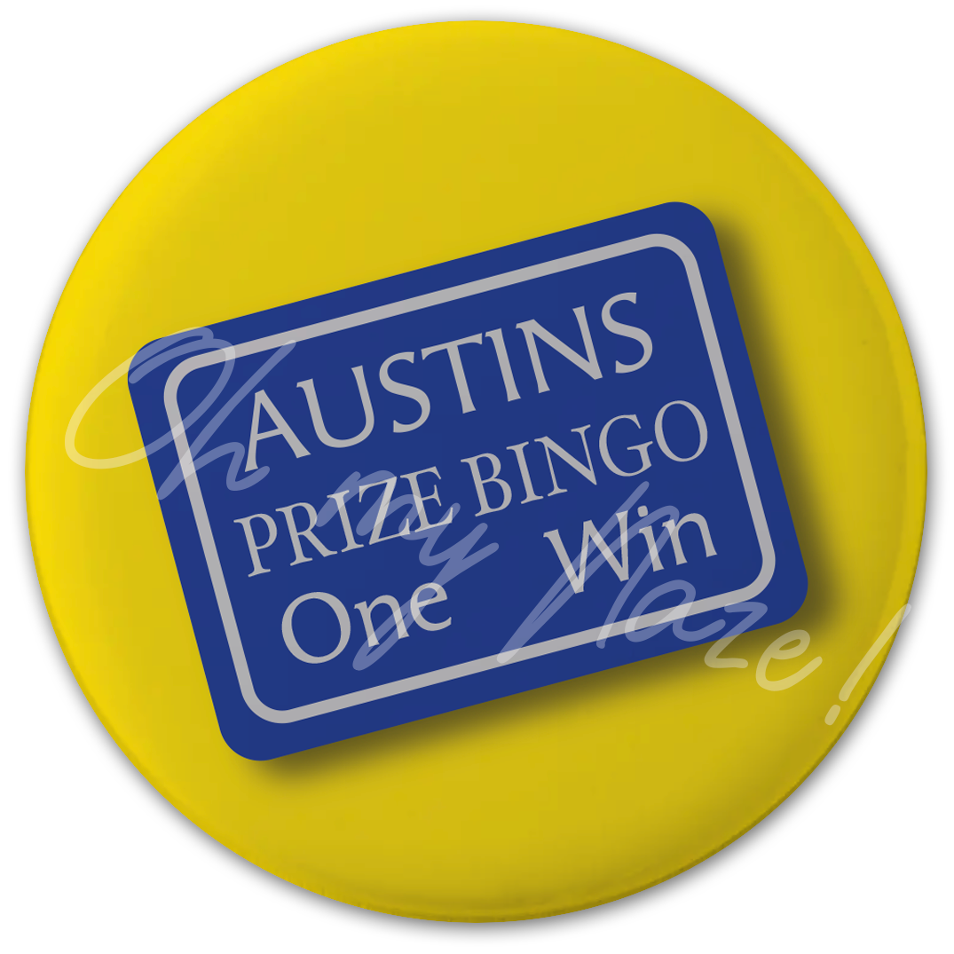 Austin's Bingo coaster or placemat