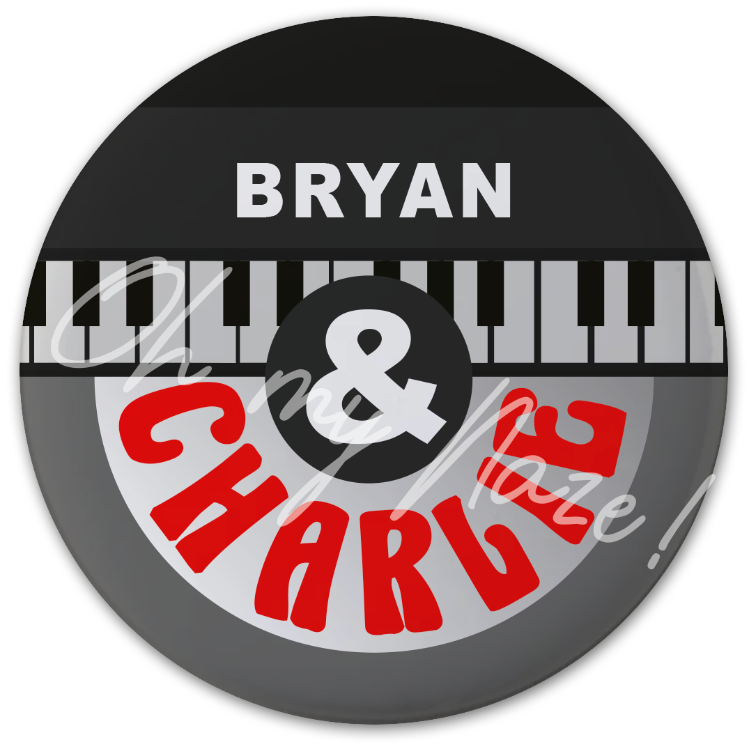 Bryan and Charlie (instruments) badge