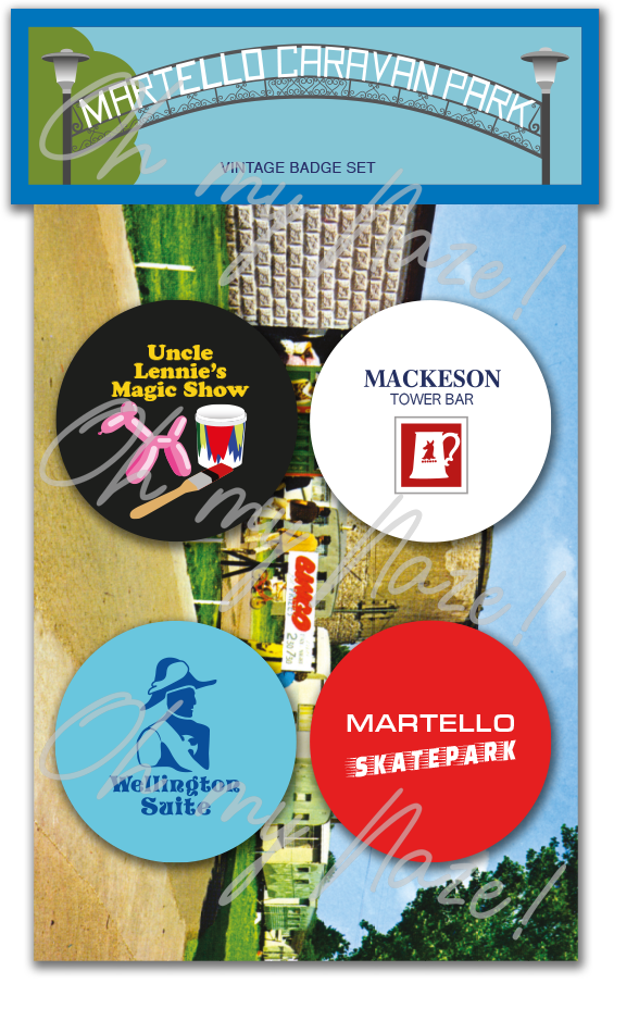 Martello Collector's Badge Set 3