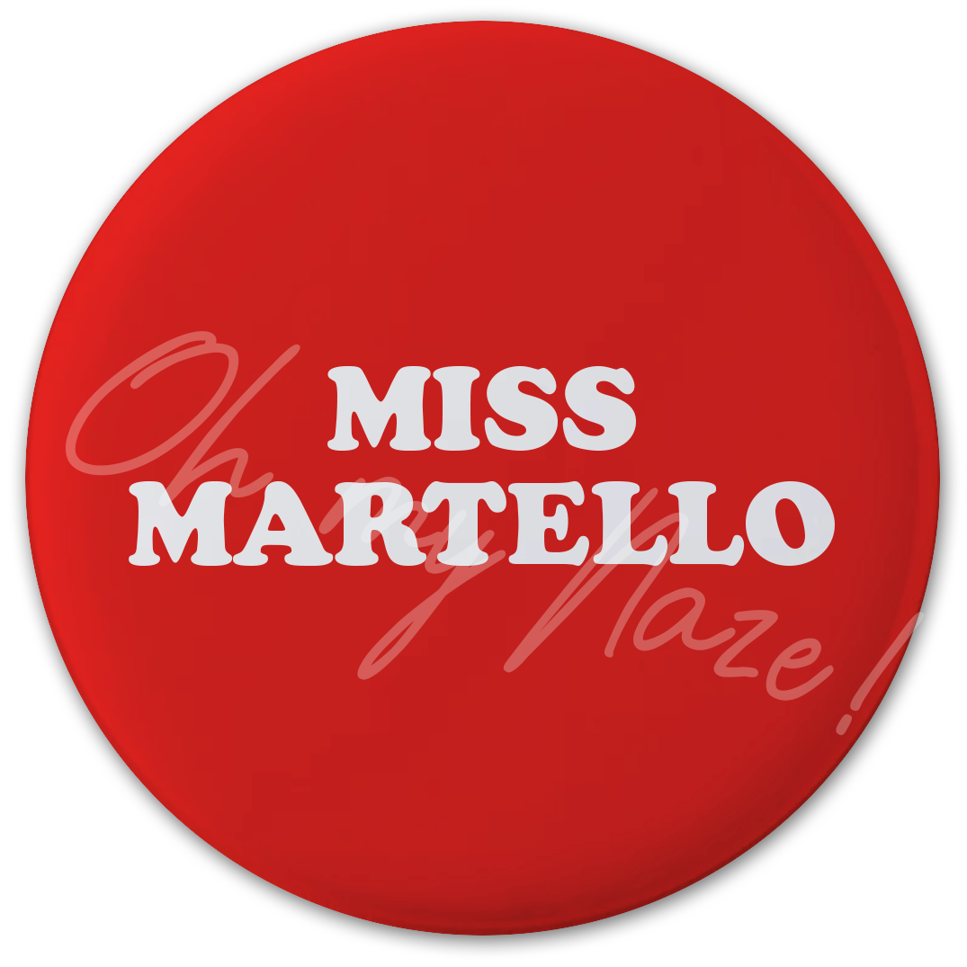 Miss Martello badge