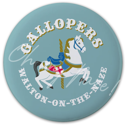 The Gallopers badge