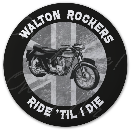 Rockers (Bike) fridge magnet