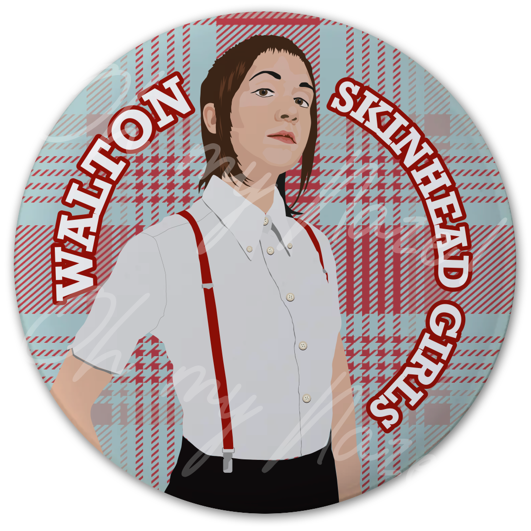 Skinhead Girls badge