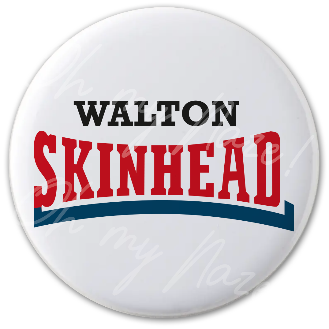 Skinhead Logo badge