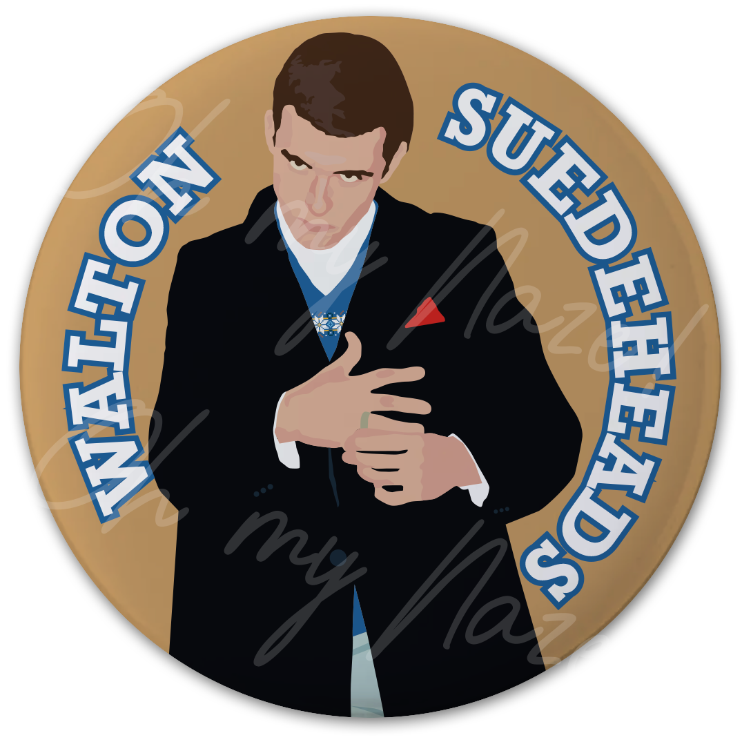 Suedehead Boy badge