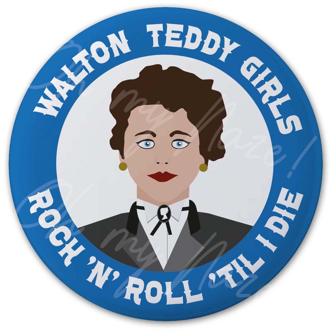 Teddy Girls badge