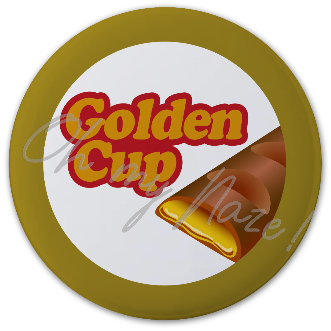 Golden Cup bottle opener