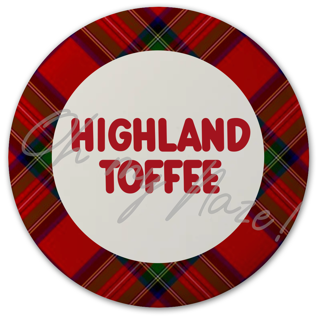 Highland Toffee badge