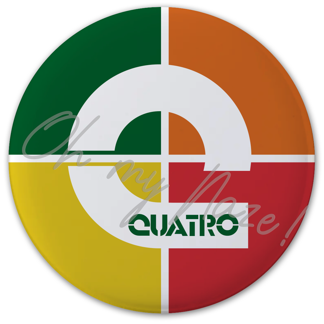 Quatro badge