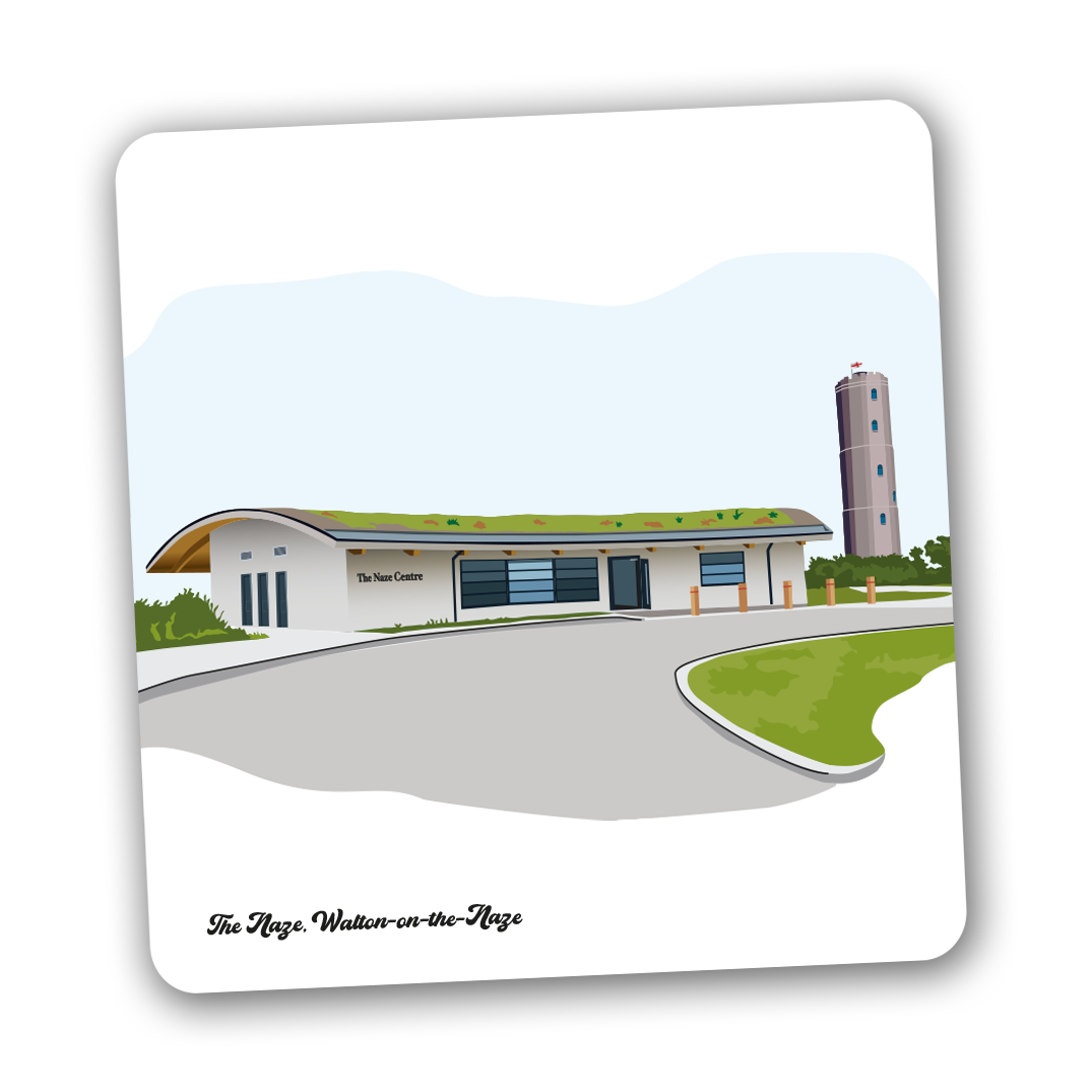 The Naze placemat or coaster (Walton Landmarks)