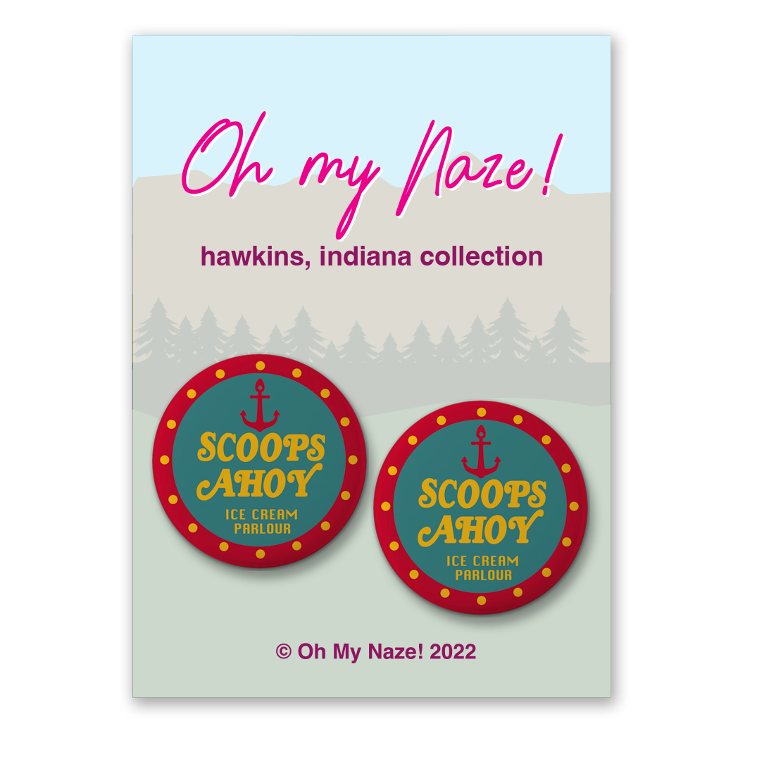 Scoops Ahoy earrings (Hawkins Collection)