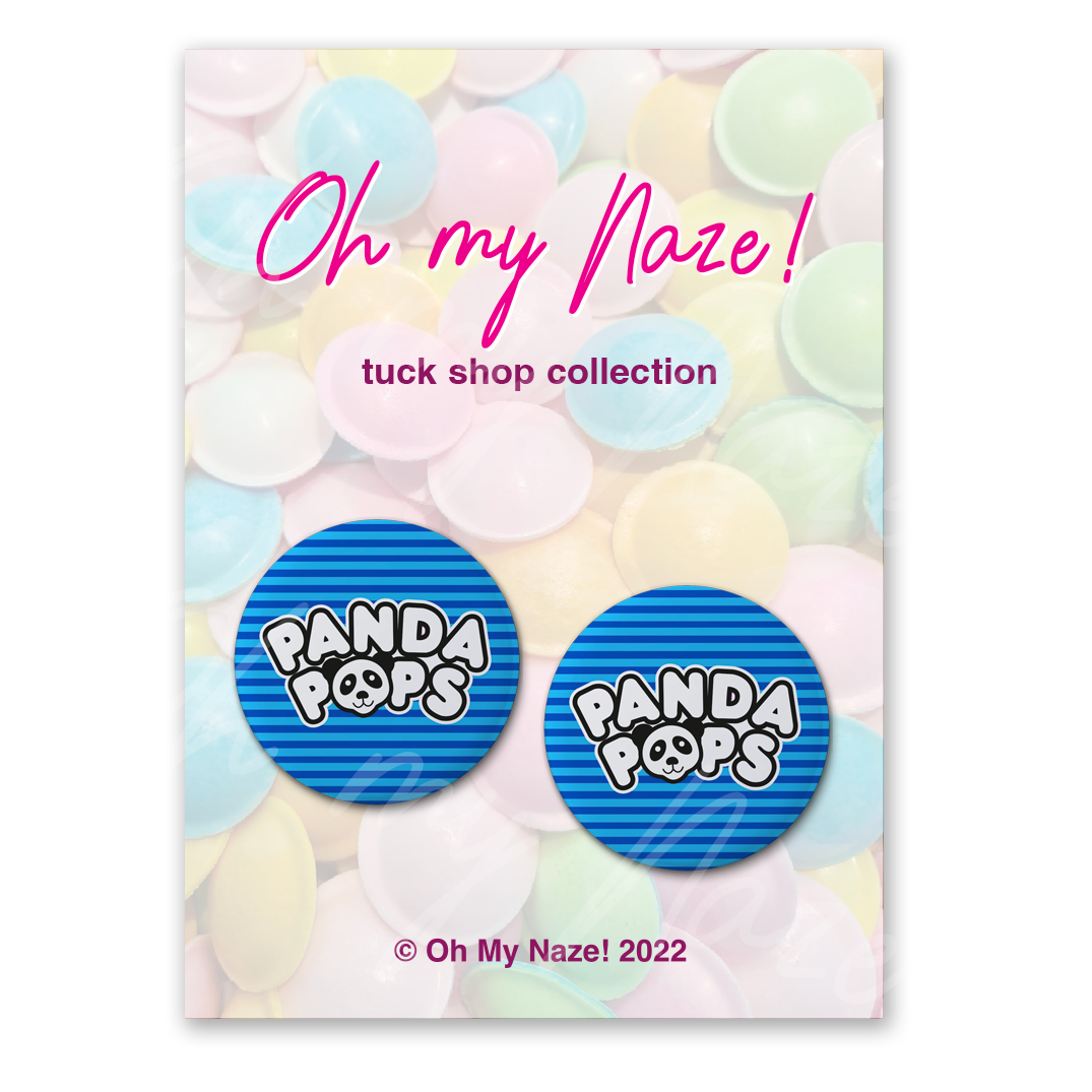 Panda Pops earrings