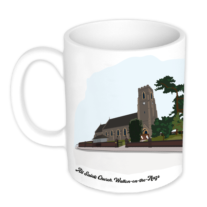 All Saints Church mug (Walton Landmarks)