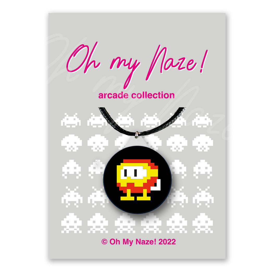 Dig Dug necklace