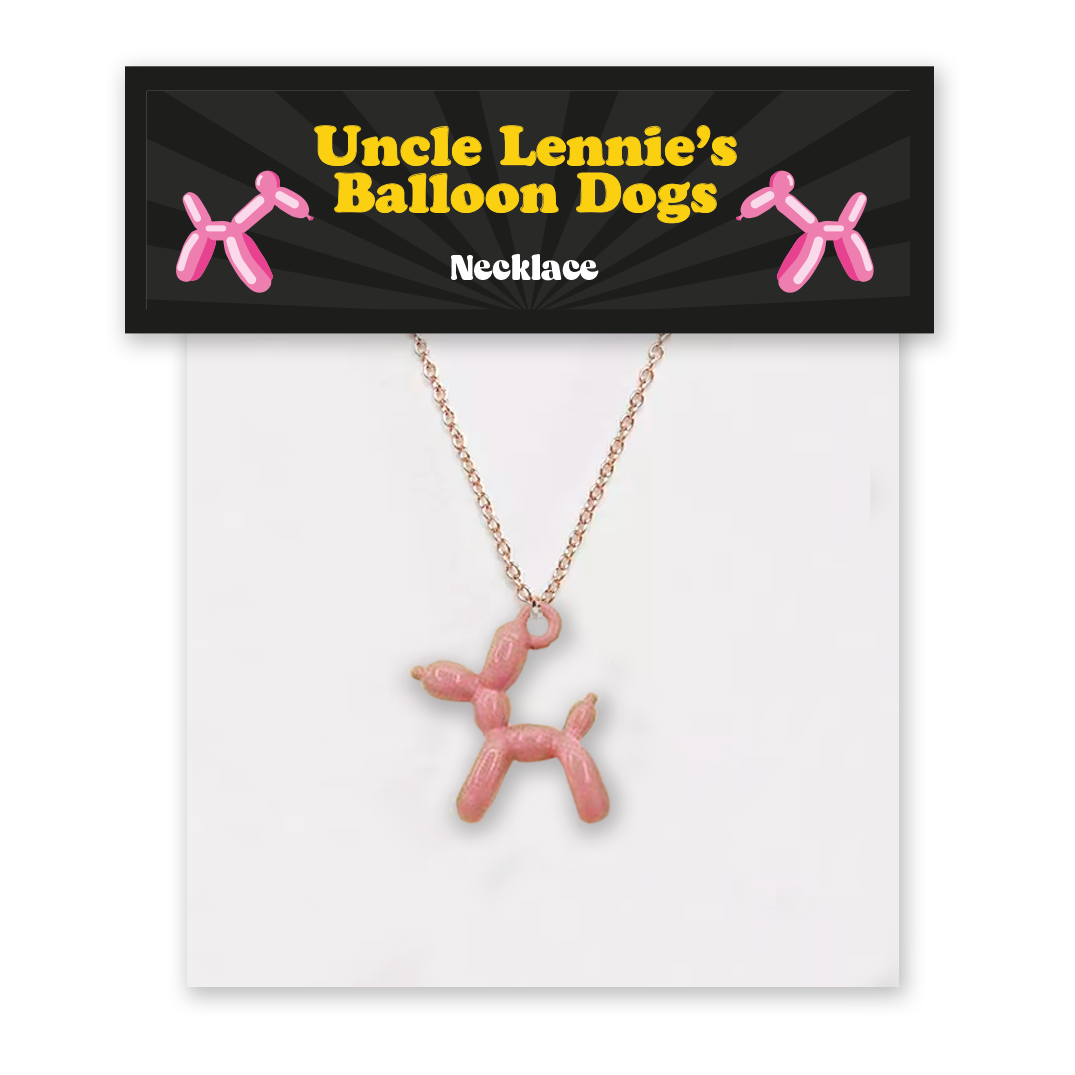 Uncle Lennie's Balloon Dog necklace