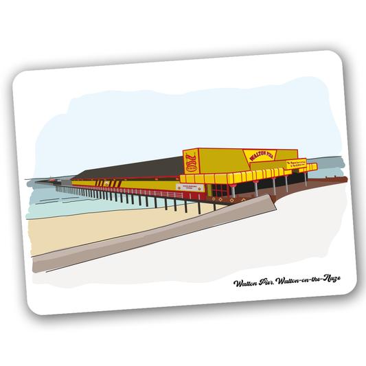 Walton Pier placemat or coaster (Walton Landmarks)