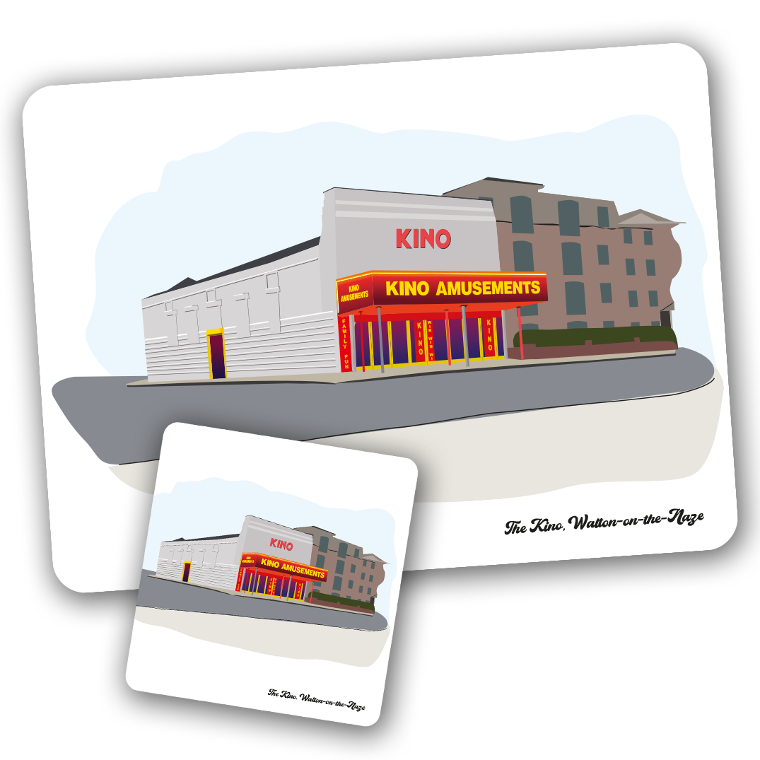 The Kino placemat or coaster (Walton Landmarks)