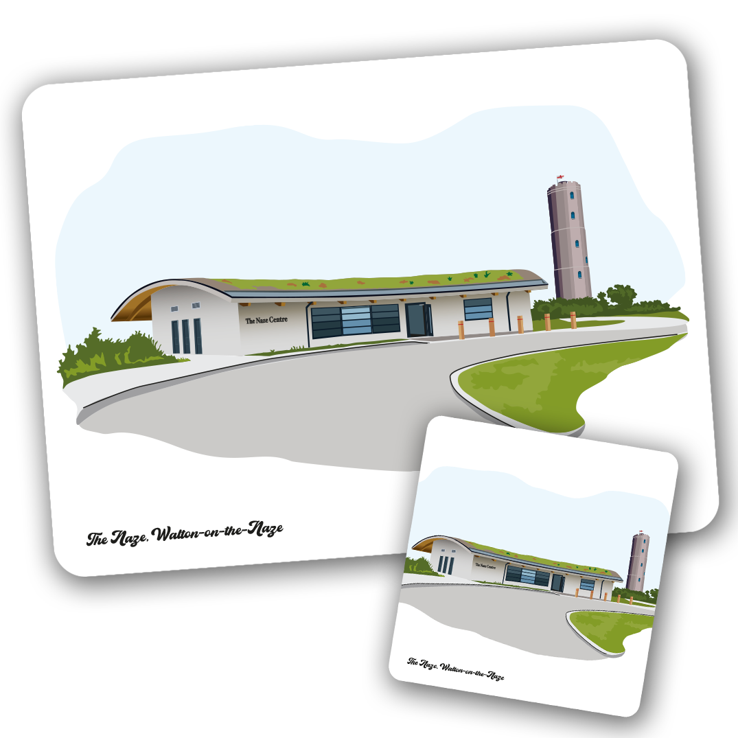 The Naze placemat or coaster (Walton Landmarks)