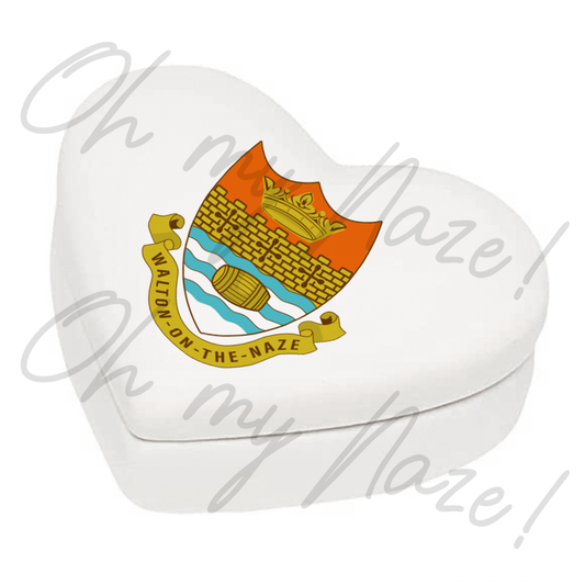 The Crested Collection - Walton-on-the-Naze ceramic trinket box
