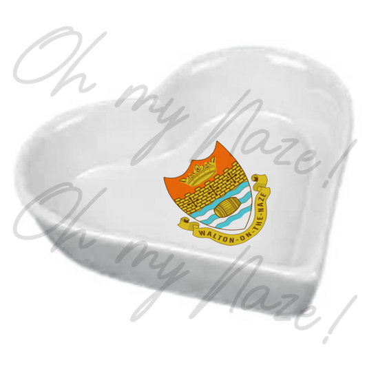The Crested Collection - Walton-on-the-Naze ceramic trinket dish